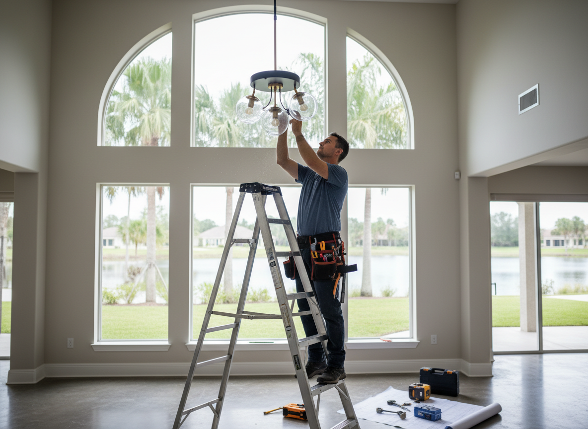 Lighting Fixture Installation in Clermont